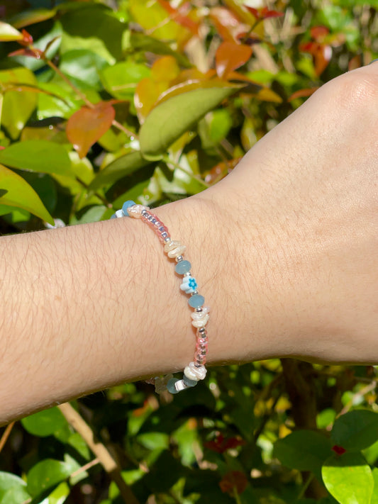 Baby Blue Baby Pink Bracelet